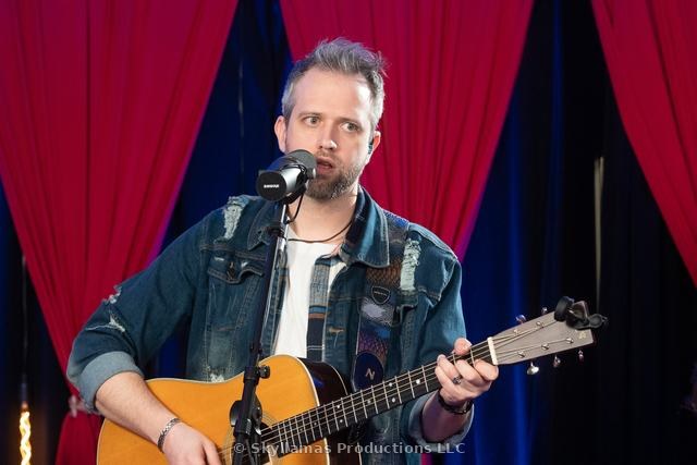 Kyle Head on the set of The Superstar Denise Show™