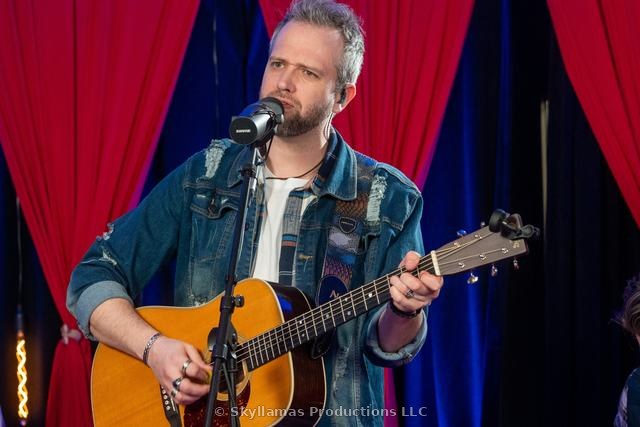 Kyle Head on the set of The Superstar Denise Show™