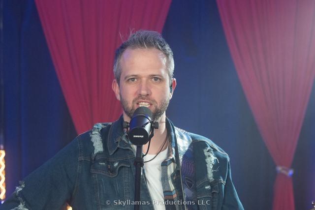 Kyle Head on the set of The Superstar Denise Show™