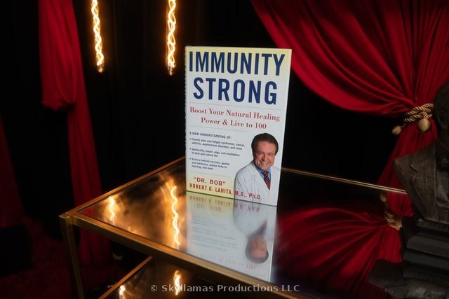 Dr. Robert Lahita on the set of The Superstar Denise Show™