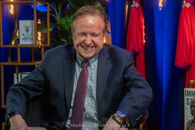Dr. Robert Lahita on the set of The Superstar Denise Show™