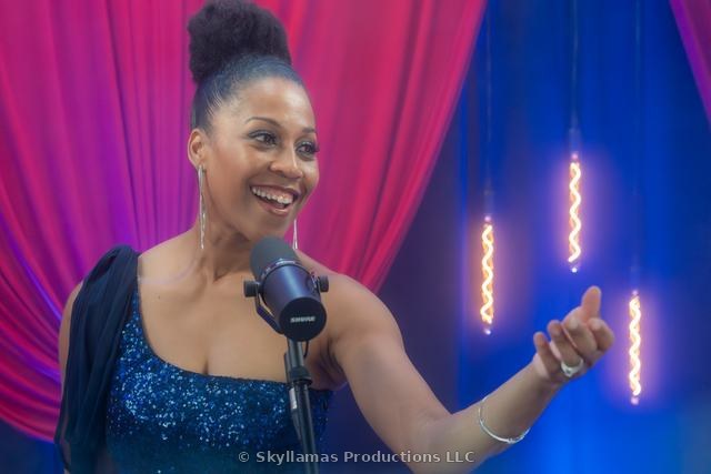 Ja-Tun on the set of The Superstar Denise Show™