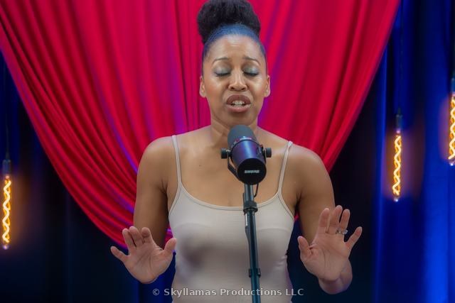 Ja-Tun on the set of The Superstar Denise Show™