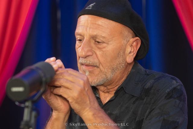 Zeke Carey on the set of The Superstar Denise Show™
