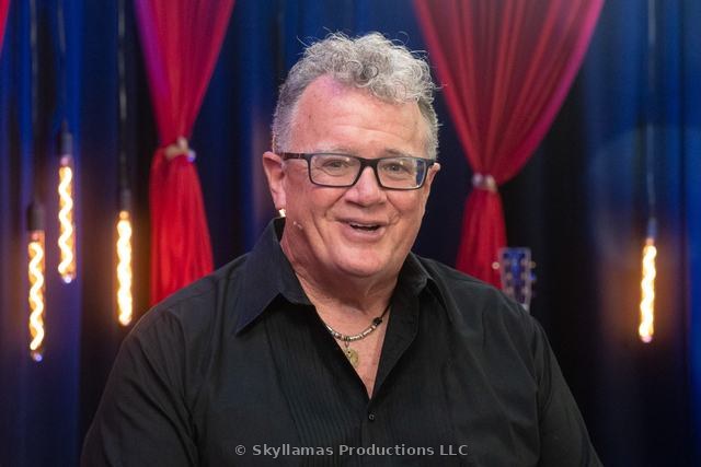 Zeke Carey on the set of The Superstar Denise Show™