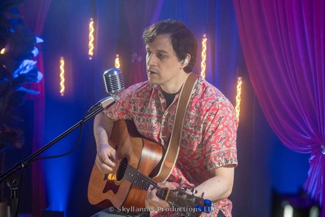 Eric Contractor on the set of The Superstar Denise Show™