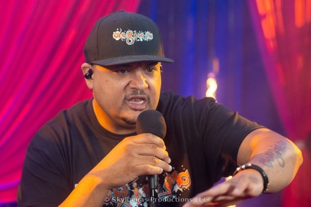 Cre8ive MC on the set of The Superstar Denise Show™